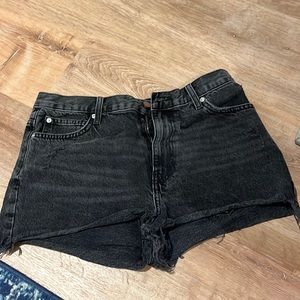 Black Urban Outfitters Jean Shorts